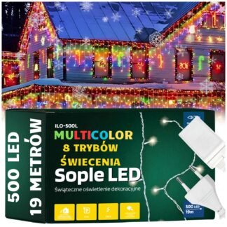 Sople 500LED 19m ILO-500L- multicolor