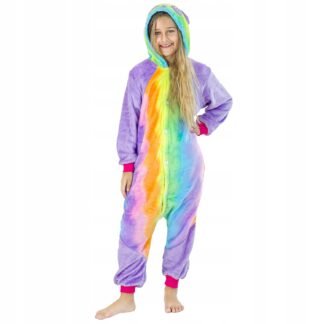 Onesie children rainbow panda N - M
