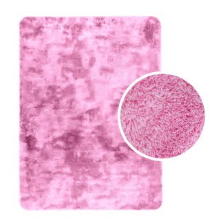 Dywan microfibra 60 * 90cm - pink