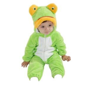 Piżama Onesie Kigurumi dla dzieci żaba