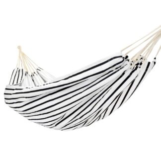 Hamak 200x100cm black-white