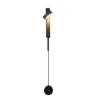 Nowoczesna lampa ścienna LED obracana z regulacją jasności