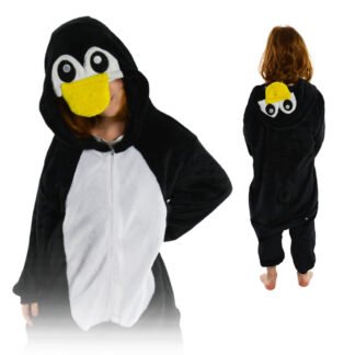 Onesie kigurumi piżama dla dzieci pingwin
