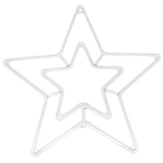 Gwiazda neon LED lampka świąteczna 55cm