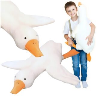Duża Gęś Pipa Maskotka Pluszowa Gąska XL 90 cm
