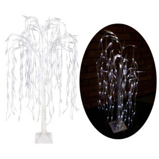 Świecące drzewko 140 LED brzoza świąteczne 120cm