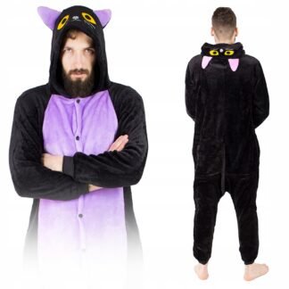 KOT Kigurumi Onesie dres piżama kombinezon M