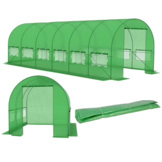 FOLIA NA TUNEL OGRODOWY FOLIOWY ZAMIENNA 6x3x2m