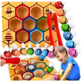 GRA EDUKACYJNA PLASTER MIODU PSZCZÓŁKI MONTESSORI