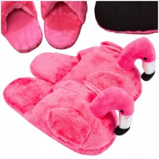 Kapcie flaming IK48 - neon pink