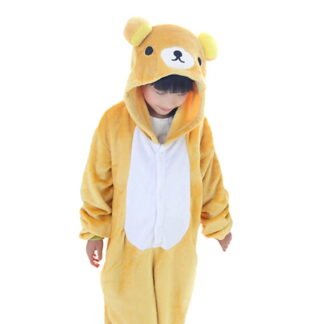 Kombinezon Onesie piżama dla dzieci kuma bear
