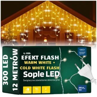 Sople 300LED 12m IL-300L- warm white + cold flash