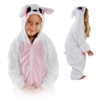 Onesie children 030pcN pink rabbit - 98-104
