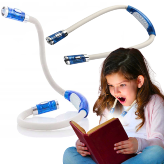 LAMPKA LED DO CZYTANIA KSIĄŻEK NA SZYJE LATARKA