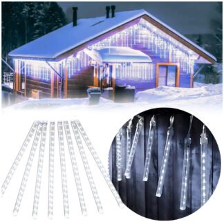 Padający śnieg 256LED MT-30CM - cold white