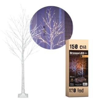 Brzoza LED XS120-24 150cm 120led - cold white