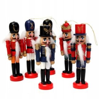 Zawieszka dziadek do orzechów 12,5cm 6szt NM22W6