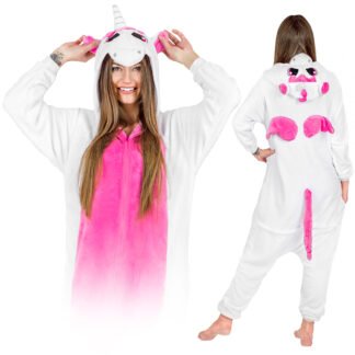 Kostium Onesie pink unicorn - S