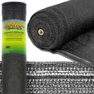 Siatka cieniująca 65g 1,5 x 50m black
