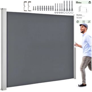 Markiza boczna 180x350 - gray