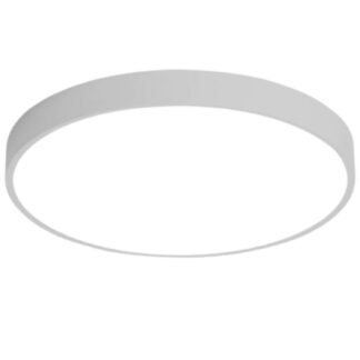 Lampa sufitowa plafon 28 W biała 50 cm barwa ciepła biała