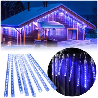 Padający śnieg 256LED MT-30CM - blue