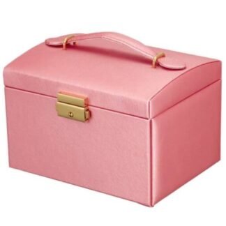 Kuferek na biżuterię NM22J13P pink