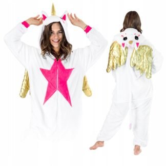 Kostium Onesie golden wing unicorn - M