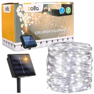 Girlanda solarna HSSC1-200L cold white