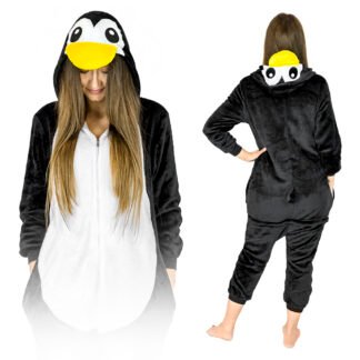Kostium Onesie black penguin - L