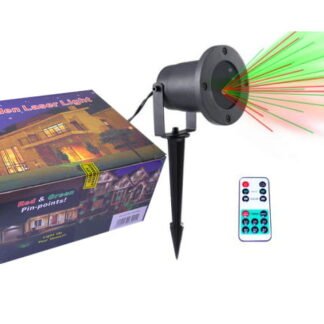 Star shower laser projektor laserowy iP66  + pilot