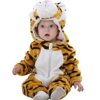 Piżama Onesie Kigurumi dla dzieci tygrysek