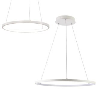 LAMPA PIERŚCIENIOWA LED RING ŻYRANDOL KUCHNI LOFT