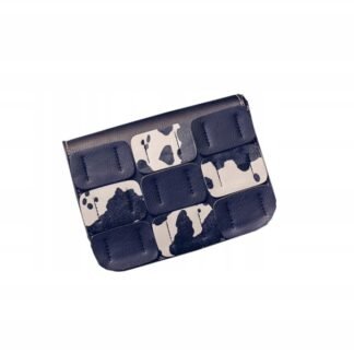 Torebka WB1725 - czarna z białym printem
