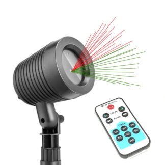 Projektor laserowy star ogrodowy świąteczny shower