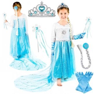 Przebranie Elsa + akcesoria