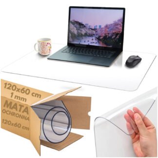 MATA OCHRONNA PODKŁADKA NA BIURKO LAPTOP 60x120cm