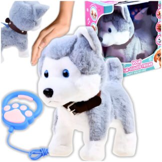 Interaktivní Husky na vodítku
