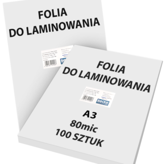 Fólie A3 80mic pro laminaci 100ks