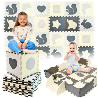 Skládací pěnová podložka puzzle pro děti