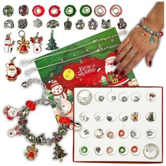Adventní Kalendář Šperky Charms Náramky Dívčí Dárek