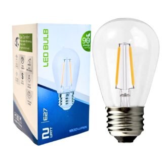 Retro Edison LED žárovka E27 2W - Teplá bílá