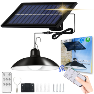 Solární LED lampa s čidlem soumraku