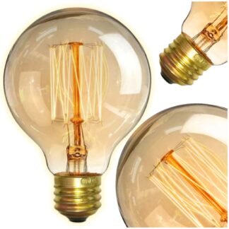 Retro Edison Žárovka G125 E27 Dekorativní