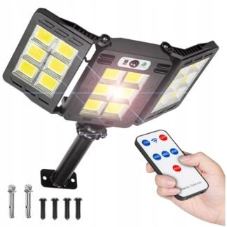 Solární lampa s rukojetí a dálkovým ovládáním