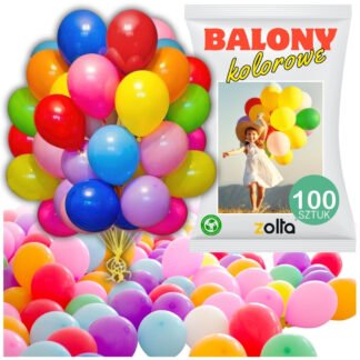 Barevné Balónky na Oslavu Narozenin 100 ks