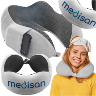 Cestovní polštářek na krk Medisan