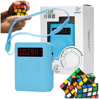 Přesný Kapesní Timer na Rubikovu Kostku + Šňůrka