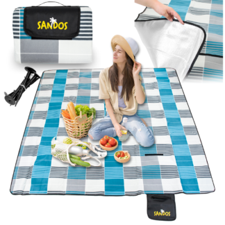 Pikniková deka 200x200 s kolíky