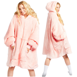 Hřejivá Kocoblůza s Kapucí Oversize - Pohodlí 2v1